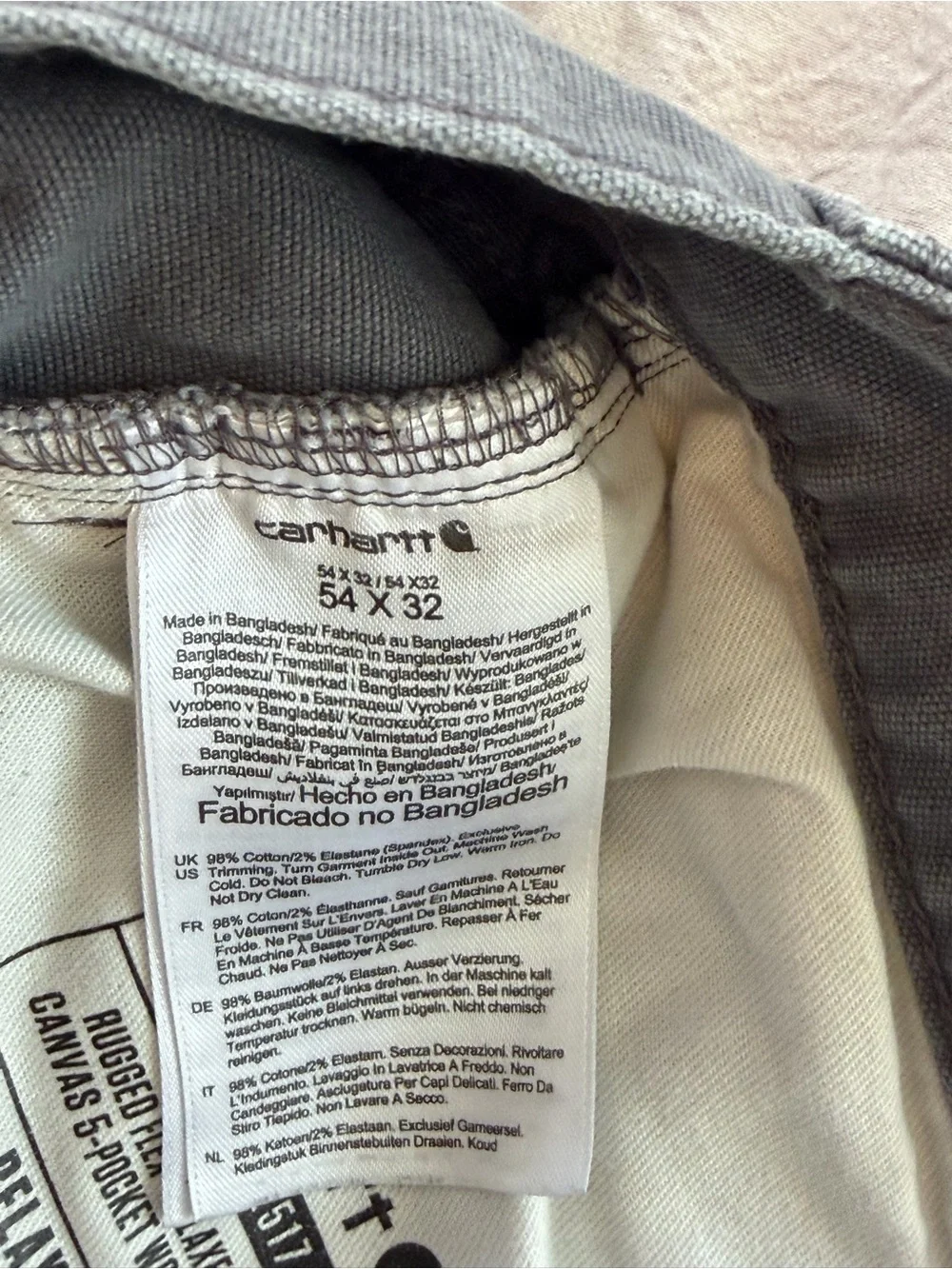 Men's Gray Casual Pants - Classic Straight Fit